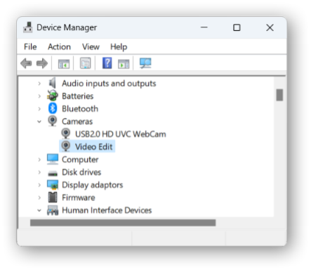 DV USB device